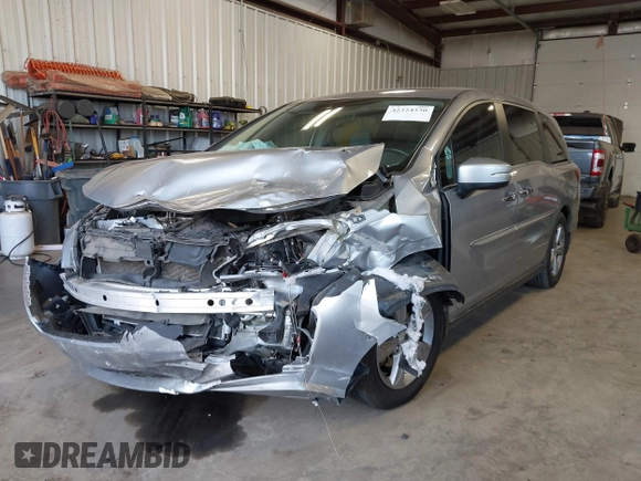 2018 Honda Odyssey EX-L z VIN 5FNRL6H70JB059653, wystawiony jako IAAI lot #42324330 z przebiegiem 115 623 mil mil oraz . Historia ofert i sprzedaży dostępna na DreamBid. Obrazek 18.