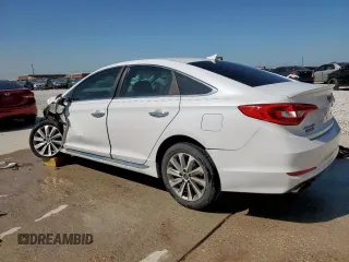 2016 Hyundai Sonata Sport with VIN 5NPE34AF2GH304273, listed as a Copart auction lot 52650515 with Not Provided miles and Salvage Title. Bid and sale history available at DreamBid. Image 2.