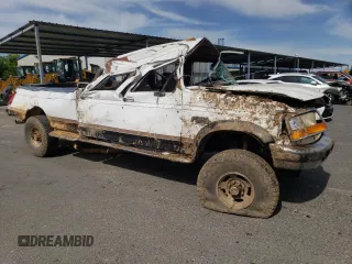 1997 Ford F-350 with VIN 1FTJW36F3VEA94191, listed as a Copart auction lot 56792665 with Not provided miles and Salvage title. Bid and sale history available at DreamBid. Image 4.