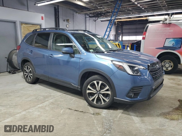 2022 Subaru Forester Limited with VIN JF2SKANC9NH473319, listed as a Copart auction lot 62348475 with 75,339 mi miles and Clean title. Bid and sale history available at DreamBid. Image 4.