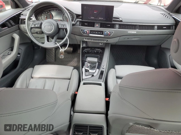 2020 Audi A4 Premium with VIN WAUDNAF40LN013144, listed as a Copart auction lot 56367095 with 22,424 mi miles and Salvage title. Bid and sale history available at DreamBid. Image 8.