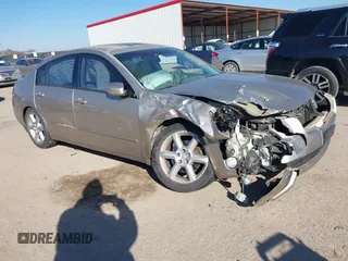 2004 Nissan Maxima SE with VIN 1N4BA41E94C911610, listed as a IAAI auction lot 41376902 with Not provided miles and . Bid and sale history available at DreamBid. Image 1.