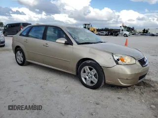 2007 Chevrolet Malibu Maxx LT with VIN 1G1ZT68NX7F214060, listed as a Copart auction lot 86221484 with 198,987 mi miles and Salvage Title. Bid and sale history available at carsss.com. Image 4.