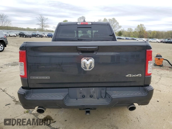 2024 Ram 1500 Big Horn z VIN 1C6SRFFTXRN125064, wystawiony jako Copart lot #53907555 z przebiegiem 44 434 mil mil oraz Szkoda całkowita • Salvage title. Historia ofert i sprzedaży dostępna na DreamBid. Obrazek 6.