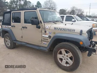 2016 Jeep Wrangler Unlimited Sport with VIN 1C4BJWDG9GL276069, listed as a IAAI auction lot 41618948 with 181,082 mi miles and . Bid and sale history available at DreamBid. Image 1.