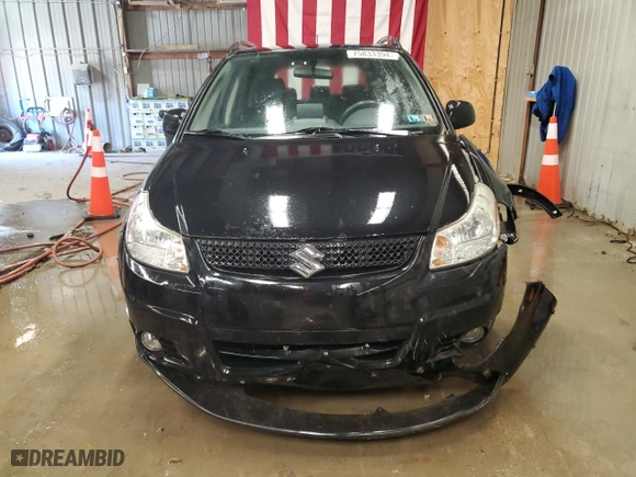 2011 Suzuki SX4 Crossover with VIN JS2YB5A38B6301320, listed as a Copart auction lot 75833394 with 90,739 mi miles and Salvage Title. Bid and sale history available at carsss.com. Image 5.