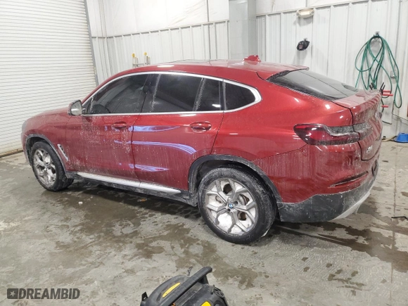 2020 BMW X4 xDrive30i with VIN 5UX2V1C08L9C64693, listed as a Copart auction lot 46049535 with NaN miles and Salvage Title. Bid and sale history available at carsss.com. Image 2.