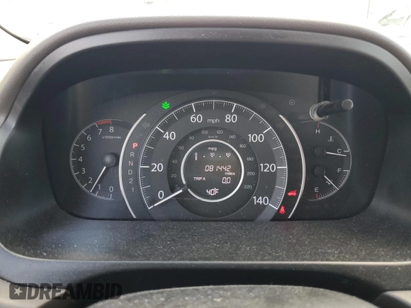 2014 Honda CR-V EX with VIN 5J6RM4H50EL042994, listed as a Copart auction lot 43607445 with 81,442 mi miles and Salvage Title. Bid and sale history available at carsss.com. Image 9.