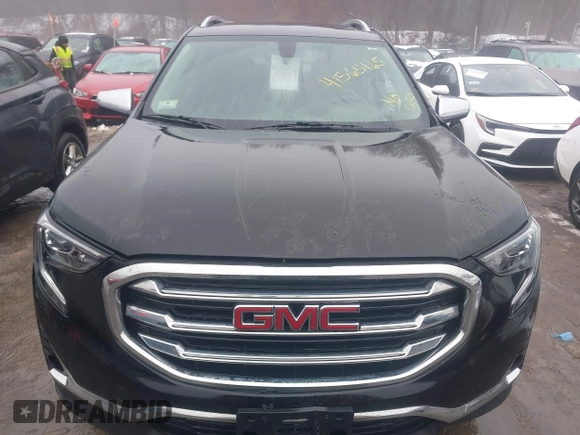 2018 GMC Terrain SLT with VIN 3GKALVEXXJL344278, listed as a IAAI auction lot 41565165 with 108,672 mi miles. Bid and sale history available at carsss.com. Image 12.
