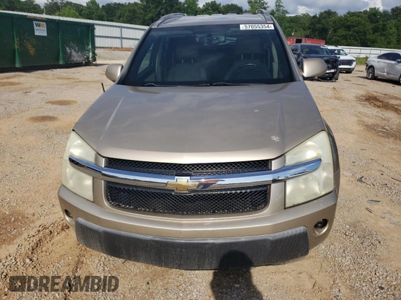 2006 Chevrolet Equinox LT with VIN 2CNDL63F866081322, listed as a Copart auction lot 57055354 with 155,309 mi miles and Salvage Title. Bid and sale history available at carsss.com. Image 5.