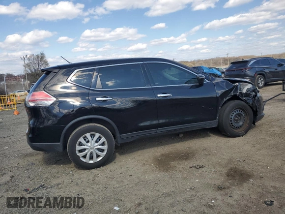 2014 Nissan Rogue SV with VIN 5N1AT2MV1EC827052, listed as a Copart auction lot 50398795 with 119,514 mi miles and Salvage Title. Bid and sale history available at DreamBid. Image 3.