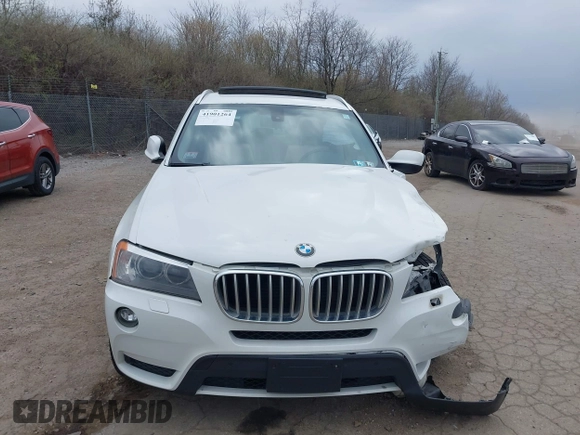 2014 BMW X3 xDrive28i with VIN 5UXWX9C51E0D28246, listed as a IAAI auction lot 41901264 with 177,651 mi miles and . Bid and sale history available at DreamBid. Image 13.