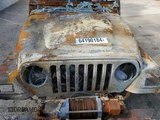 1999 Jeep Wrangler Sport with VIN 1J4FY19S3XP468927, listed as a Copart auction lot 64190184 with 0 mi miles and Non Repairable. Bid and sale history available at carsss.com. Image 11.