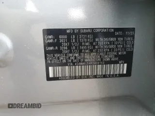 2024 Subaru Ascent Limited z VIN 4S4WMAUD4R3409160, wystawiony jako Copart lot #55659705 z przebiegiem 8 566 mil mil oraz Szkoda całkowita • Salvage title. Historia ofert i sprzedaży dostępna na DreamBid. Obrazek 14.