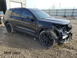 2023 Ford Explorer ST-Line z VIN 1FMSK8KH7PGA50671, wystawiony jako Copart lot #48510865 z przebiegiem 33 367 mil mil oraz Szkoda całkowita • Salvage title. Historia ofert i sprzedaży dostępna na DreamBid. Obrazek 4.