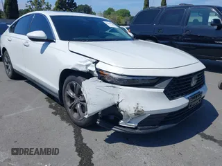 2024 Honda Accord EX with VIN 1HGCY1F33RA036478, listed as a IAAI auction lot 41882062 with 2,364 mi miles and . Bid and sale history available at DreamBid. Image 6.