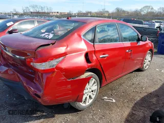 2014 Nissan Sentra SR with VIN 3N1AB7AP7EY316174, listed as a IAAI auction lot 41811865 with 131,625 mi miles and . Bid and sale history available at DreamBid. Image 4.