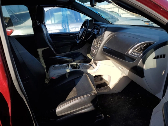 2019 Dodge Grand Caravan SXT with VIN 2C4RDGCG3KR689912, listed as a Copart auction lot 44472845 with 96,282 mi miles and Salvage Title. Bid and sale history available at carsss.com. Image 7.