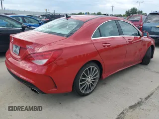 2016 Mercedes-Benz CLA with VIN WDDSJ4GB4GN374845, listed as a Copart auction lot 59809543 with 55,928 mi miles. Bid and sale history available at carsss.com. Image 3.