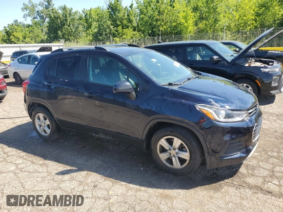2021 Chevrolet Trax LT with VIN KL7CJLSB1MB314807, listed as a Copart auction lot 63122375 with 121,437 mi miles and Clean title. Bid and sale history available at DreamBid. Image 4.