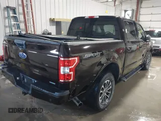 2020 Ford F-150 XL with VIN 1FTEW1E40LKE55705, listed as a IAAI auction lot 41603276 with 33,603 mi miles. Bid and sale history available at carsss.com. Image 4.
