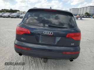 2007 Audi Q7 Premium with VIN WA1BY74L97D087375, listed as a Copart auction lot 55496285 with 163,850 mi miles and Clean title. Bid and sale history available at DreamBid. Image 6.