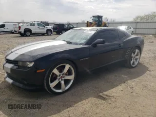 2014 Chevrolet Camaro LT z VIN 2G1FB1E37E9301710, wystawiony jako Copart lot #52403515 z przebiegiem 124 872 mil mil oraz Szkoda całkowita • Salvage title. Historia ofert i sprzedaży dostępna na DreamBid. Obrazek 1.
