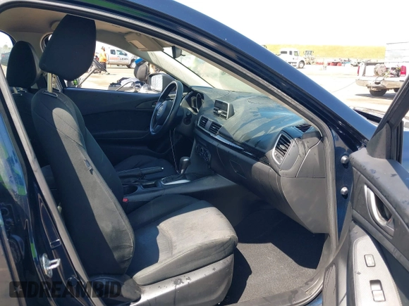 2014 Mazda 3 i SV with VIN JM1BM1T74E1117576, listed as a IAAI auction lot 42062701 with 107,528 mi miles and . Bid and sale history available at DreamBid. Image 5.