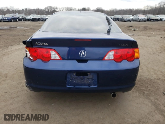 2004 Acura RSX with VIN JH4DC54824S004212, listed as a Copart auction lot 49097295 with 128,111 mi miles and Salvage Title. Bid and sale history available at carsss.com. Image 6.
