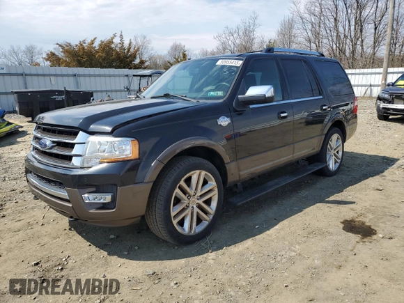 2015 Ford Expedition XLT with VIN 1FMJU1JT8FEF35639, listed as a Copart auction lot 50955415 with 136,951 mi miles and Clean title. Bid and sale history available at DreamBid. Image 1.