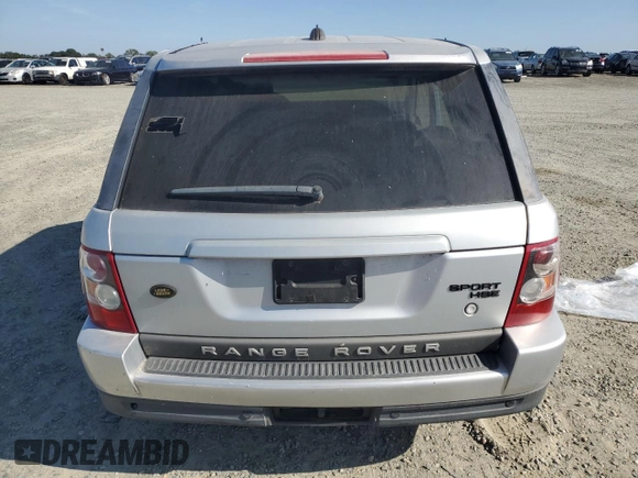 2007 Land Rover Range Rover Sport HSE with VIN SALSF25497A987242, listed as a Copart auction lot 55104985 with 149,047 mi miles and Clean Title. Bid and sale history available at DreamBid. Image 6.