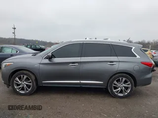 2015 Infiniti QX60 with VIN 5N1AL0MMXFC532738, listed as a IAAI auction lot 41995957 with 155,495 mi miles. Bid and sale history available at carsss.com. Image 14.
