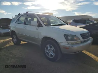 1999 Lexus RX 300 Luxury SUV with VIN JT6HF10U6X0083087, listed as a Copart auction lot 88370175 with 261,340 mi miles and Clean Title. Bid and sale history available at carsss.com. Image 4.
