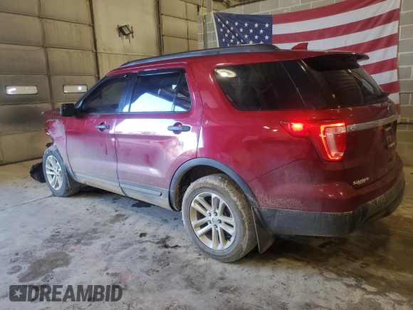 2017 Ford Explorer with VIN 1FM5K8BH2HGC21552, listed as a Copart auction lot 86589644 with 97,831 mi miles and Salvage Title. Bid and sale history available at carsss.com. Image 2.