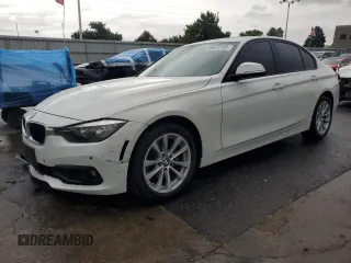 2017 BMW 3 Series 320i xDrive with VIN WBA8A3C54HK691409, listed as a Copart auction lot 58672735 with 112,050 mi miles and Salvage title. Bid and sale history available at DreamBid. Image 1.