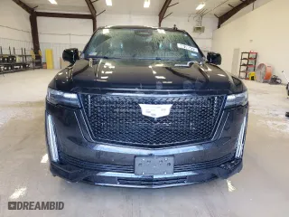 2023 Cadillac Escalade 4WD Sport Platinum with VIN 1GYS4GKL5PR160758, listed as a Copart auction lot 46185475 with 75,141 mi miles and Clean Title. Bid and sale history available at carsss.com. Image 5.