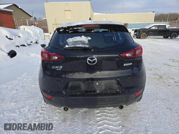 2020 Mazda CX-3 GS z VIN JM1DKFC72L1473243, wystawiony jako Copart lot #85976644 z przebiegiem 76 815 mil mil oraz Szkoda całkowita • Salvage title. Historia ofert i sprzedaży dostępna na DreamBid. Obrazek 6.