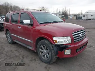 2006 Infiniti QX56 with VIN 5N3AA08A16N800528, listed as a IAAI auction lot 41716295 with 258,219 mi miles. Bid and sale history available at carsss.com. Image 1.