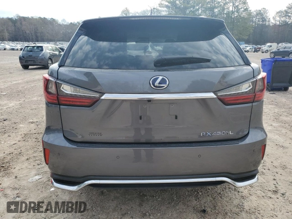 2018 Lexus RX 450hL Premium with VIN JTJDGKCA7J2000853, listed as a Copart auction lot 51088185 with 65,645 mi miles and Salvage title. Bid and sale history available at DreamBid. Image 6.