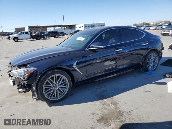 2020 Genesis G70 2.0T с VIN KMTG34LA5LU053373, выставлен на аукционе Copart как лот 42152495 с пробегом 59 701 миль миль и Списание • Salvage title. История ставок и продаж доступна на DreamBid. Изображение 1.