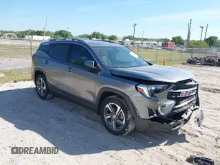 2021 GMC Terrain SLT z VIN 3GKALPEV7ML316534, wystawiony jako IAAI lot #41844920 z przebiegiem 37 725 mil mil oraz . Historia ofert i sprzedaży dostępna na DreamBid. Obrazek 1.