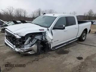 2022 Ram 2500 Big Horn with VIN 3C6UR5DL1NG321466, listed as a Copart auction lot 82975784 with 0 mi miles and Salvage Title. Bid and sale history available at carsss.com. Image 1.