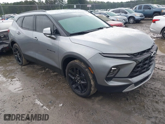2024 Chevrolet Blazer LT with VIN 3GNKBDR4XRS136956, listed as a IAAI auction lot 42404333 with 19,976 mi miles and . Bid and sale history available at DreamBid. Image 1.