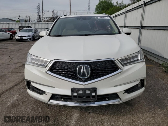 2019 Acura MDX Sport Hybrid w/Advance Pkg with VIN 5J8YD7H70KL001198, listed as a Copart auction lot 52866574 with 76,672 mi miles and Salvage Title. Bid and sale history available at carsss.com. Image 5.