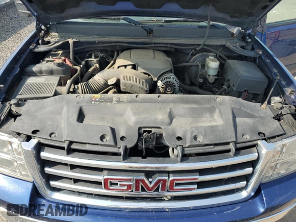 2013 GMC Sierra 1500 SLT with VIN 3GTP2WE70DG378533, listed as a Copart auction lot 59716065 with 233,607 mi miles and Salvage title. Bid and sale history available at DreamBid. Image 11.