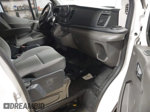 2023 Ford Transit Cargo with VIN 1FTBR2C88PKB17299, listed as a IAAI auction lot 41951132 with 19,461 mi miles and . Bid and sale history available at DreamBid. Image 5.