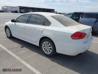 2014 Volkswagen Passat Wolfsburg Ed with VIN 1VWAT7A32EC099677, listed as a IAAI auction lot 41872416 with 182,392 mi miles. Bid and sale history available at carsss.com. Image 3.