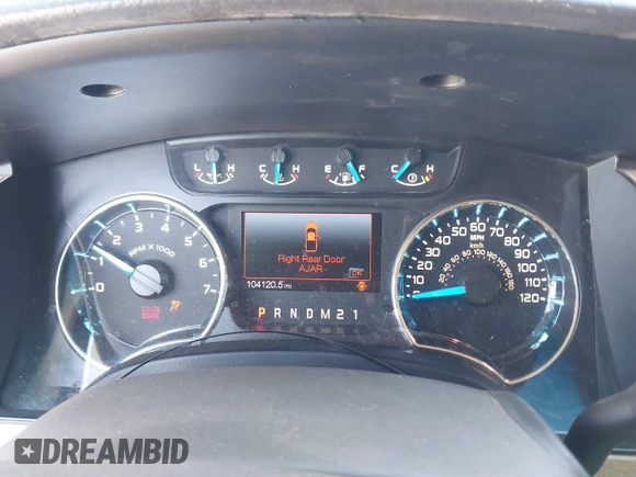 2013 Ford F-150 XL z VIN 1FTFW1ET2DFC79990, wystawiony jako IAAI lot #42252761 z przebiegiem 104 120 mil mil oraz . Historia ofert i sprzedaży dostępna na DreamBid. Obrazek 7.