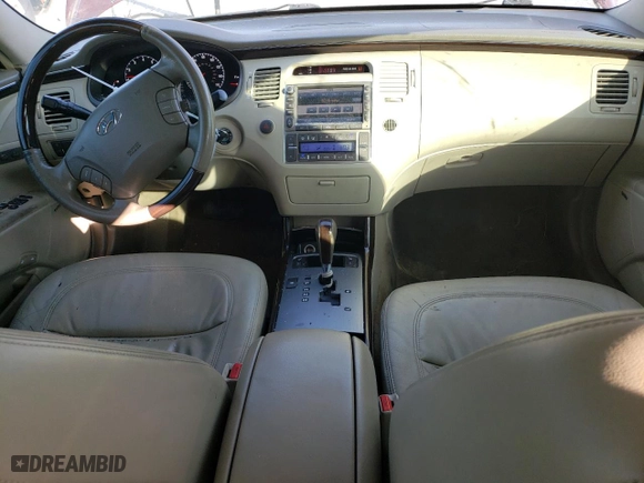 2009 Hyundai Azera Limited with VIN KMHFC46F09A372218, listed as a Copart auction lot 76896764 with 138,450 mi miles and Salvage Title. Bid and sale history available at carsss.com. Image 8.
