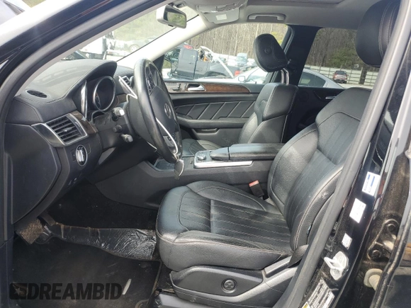 2016 Mercedes-Benz GL with VIN 4JGDF6EE6GA692711, listed as a Copart auction lot 45562365 with 0 mi miles and Salvage Title. Bid and sale history available at carsss.com. Image 7.